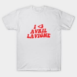 I LOVE AVRIL LAVIGNE T-Shirt